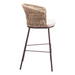 Zuo Freycinet Barstool Natural - Bed & Sofa Hub
