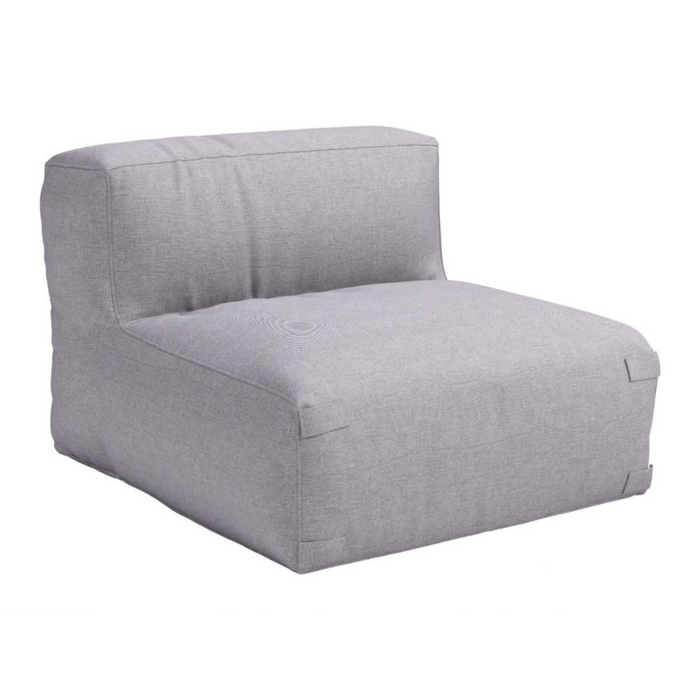 Zuo Luanda Middle Chair Gray - Bed & Sofa Hub
