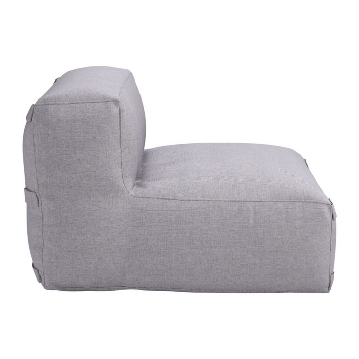 Zuo Luanda Middle Chair Gray - Bed & Sofa Hub