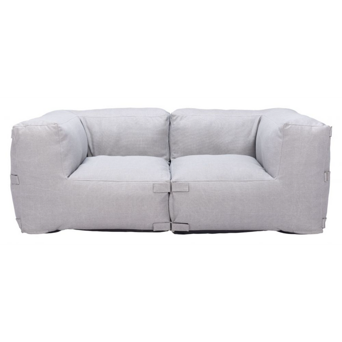 Zuo Luanda Middle Chair Gray - Bed & Sofa Hub