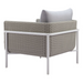 Zuo Frais Armchair Gray - Bed & Sofa Hub