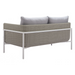 Zuo Frais Loveseat Gray - Bed & Sofa Hub