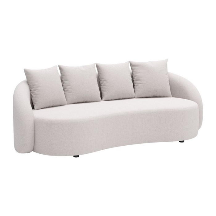 Zuo Sunny Isles Sofa Beige - Bed & Sofa Hub