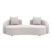 Zuo Sunny Isles Loveseat Beige - Bed & Sofa Hub