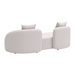 Zuo Sunny Isles Loveseat Beige - Bed & Sofa Hub