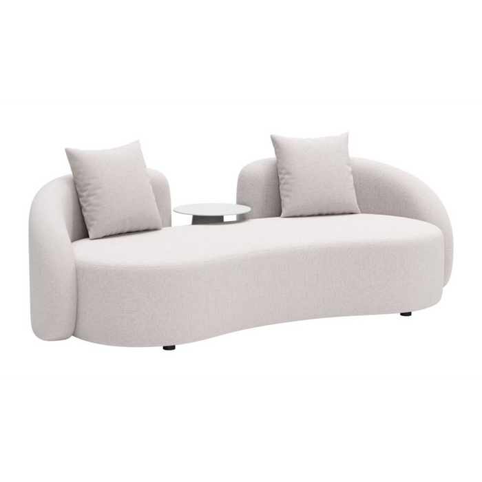 Zuo Sunny Isles Side Table White - Bed & Sofa Hub