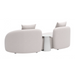 Zuo Sunny Isles Side Table White - Bed & Sofa Hub