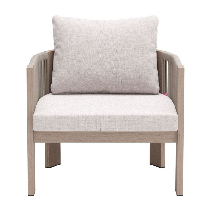 Zuo Rebel Accent Chair Beige - Bed & Sofa Hub