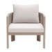 Zuo Rebel Accent Chair Beige - Bed & Sofa Hub