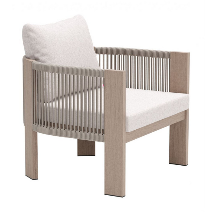 Zuo Rebel Accent Chair Beige - Bed & Sofa Hub