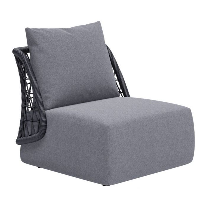 Zuo Mekan Accent Chair Gray - Bed & Sofa Hub