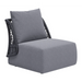Zuo Mekan Accent Chair Gray - Bed & Sofa Hub