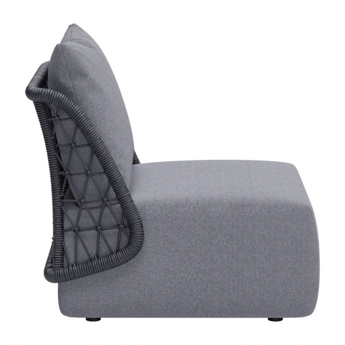 Zuo Mekan Accent Chair Gray - Bed & Sofa Hub