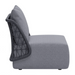 Zuo Mekan Accent Chair Gray - Bed & Sofa Hub