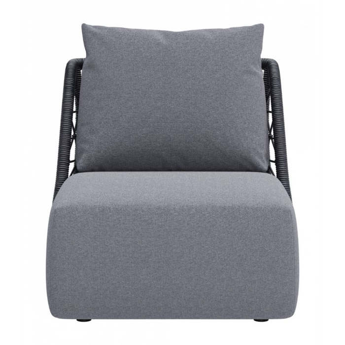 Zuo Mekan Accent Chair Gray - Bed & Sofa Hub