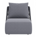 Zuo Mekan Accent Chair Gray - Bed & Sofa Hub