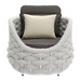 Zuo Coral Reef Accent Chair Gray - Bed & Sofa Hub