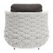 Zuo Coral Reef Accent Chair Gray - Bed & Sofa Hub