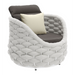 Zuo Coral Reef Accent Chair Gray - Bed & Sofa Hub