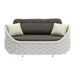 Zuo Coral Reef Loveseat Gray - Bed & Sofa Hub