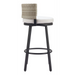 Zuo Midnight Wave Barstool White - Bed & Sofa Hub