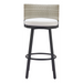 Zuo Midnight Wave Barstool White - Bed & Sofa Hub
