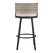 Zuo Midnight Wave Barstool White - Bed & Sofa Hub