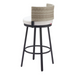 Zuo Midnight Wave Barstool White - Bed & Sofa Hub