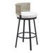 Zuo Midnight Wave Barstool White - Bed & Sofa Hub