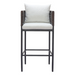 Zuo Palm Paradise Barstool Gray - Bed & Sofa Hub