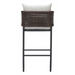 Zuo Palm Paradise Barstool Gray - Bed & Sofa Hub