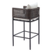 Zuo Palm Paradise Barstool Gray - Bed & Sofa Hub