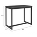 Zuo Midnight Wave Bar Table Black - Bed & Sofa Hub