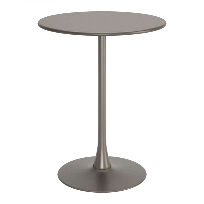 Zuo Soleil Bar Table Taupe - Bed & Sofa Hub