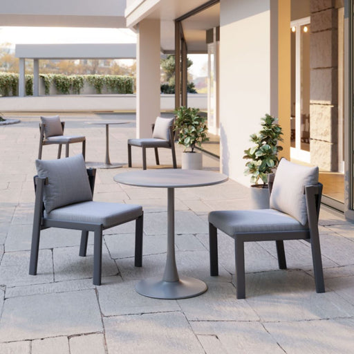 Zuo Soleil Dining Table Gray - Bed & Sofa Hub