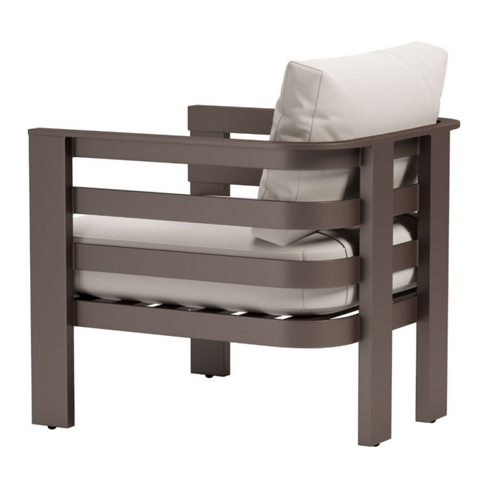 Zuo Bal Harbor Armchair White - Bed & Sofa Hub