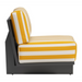 Zuo Shoreline Accent Chair Yellow - Bed & Sofa Hub