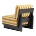 Zuo Shoreline Accent Chair Yellow - Bed & Sofa Hub