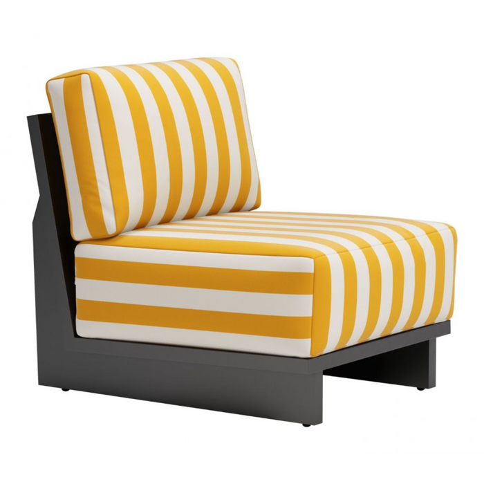 Zuo Shoreline Accent Chair Yellow - Bed & Sofa Hub