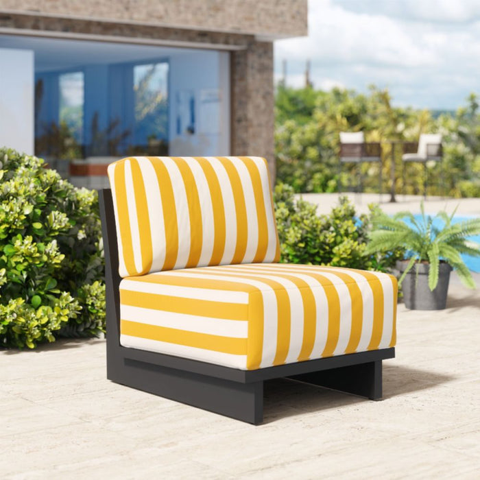 Zuo Shoreline Accent Chair Yellow - Bed & Sofa Hub