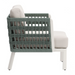 Zuo Bridgehampton Armchair White - Bed & Sofa Hub