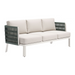 Zuo Bridgehampton Sofa White - Bed & Sofa Hub