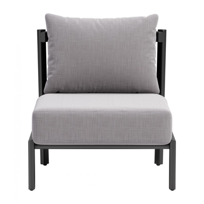 Zuo Horizon Accent Chair Gray - Bed & Sofa Hub