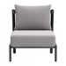 Zuo Horizon Accent Chair Gray - Bed & Sofa Hub