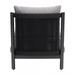 Zuo Horizon Accent Chair Gray - Bed & Sofa Hub
