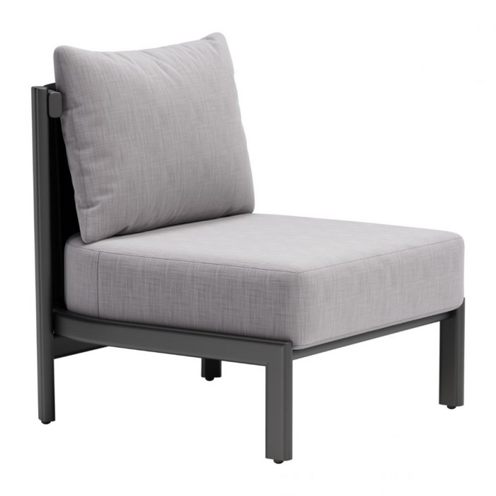 Zuo Horizon Accent Chair Gray - Bed & Sofa Hub