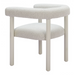 Zuo Sunbath Dining Chair White - Bed & Sofa Hub