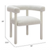 Zuo Sunbath Dining Chair White - Bed & Sofa Hub