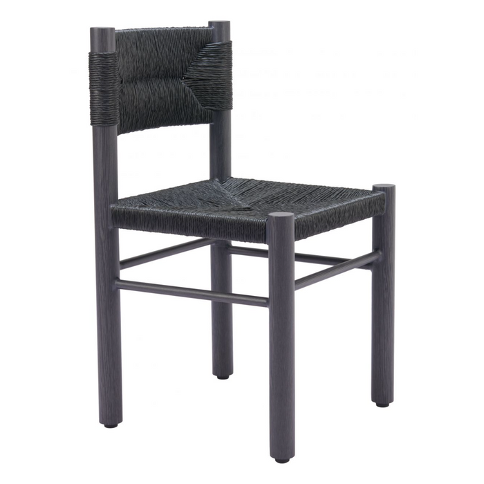 Zuo Iska Dining Chair Black - Bed & Sofa Hub
