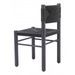 Zuo Iska Dining Chair Black - Bed & Sofa Hub